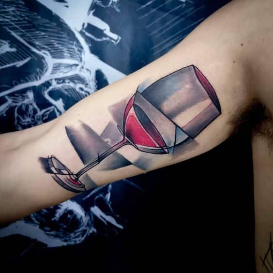 Tatuagens de Amantes de Vinho