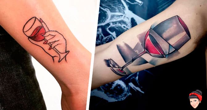 tatuagens de vinho