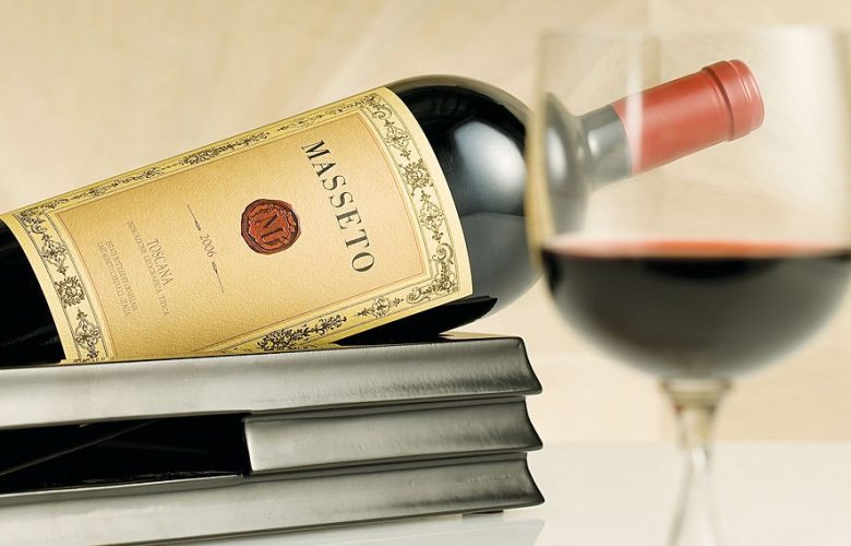 Vinho merlot masseto