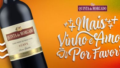 Vinho tinto suave Quinta do Morgado