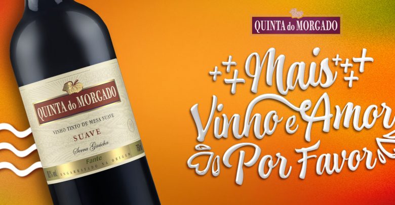 Vinho tinto suave Quinta do Morgado