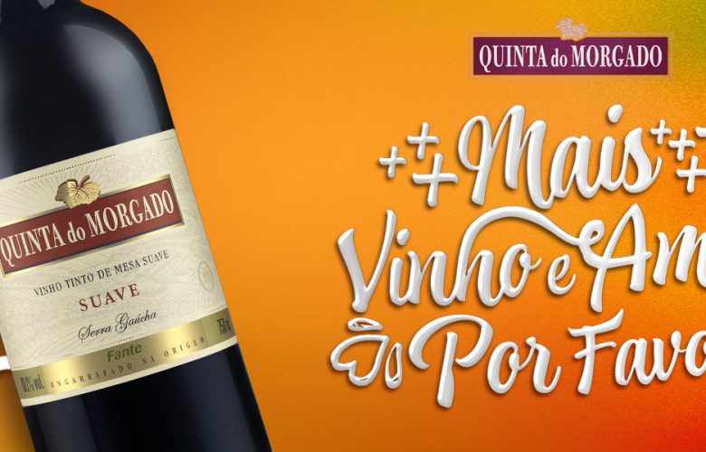 Vinho tinto suave Quinta do Morgado