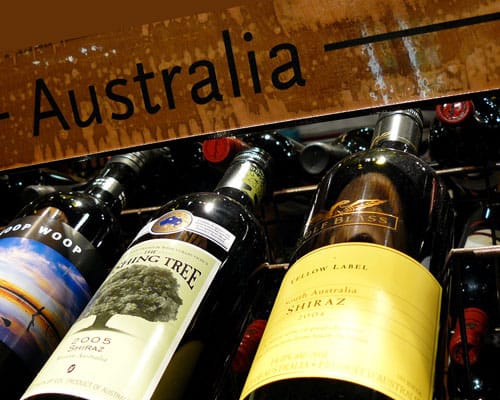 vinho australiano