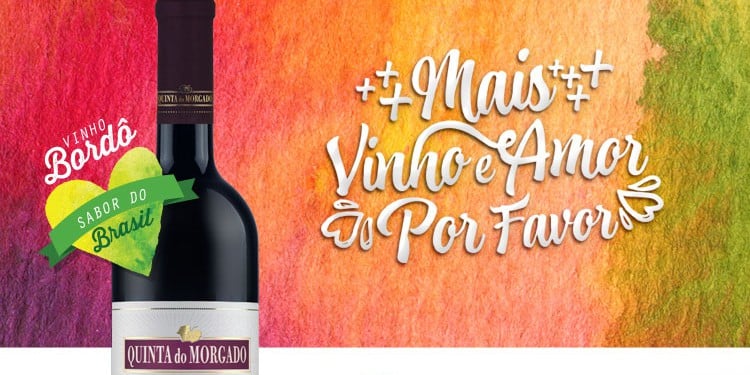 Vinho Tinto Bordô Seco Quinta do Morgado